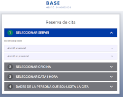 Cita prèvia seu electrònica